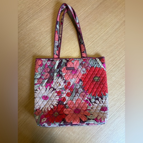 Vera Bradley Floral Quilted Tote Bag - Picture 2 of 6